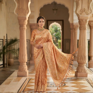 Golden Tissue Silk Saree