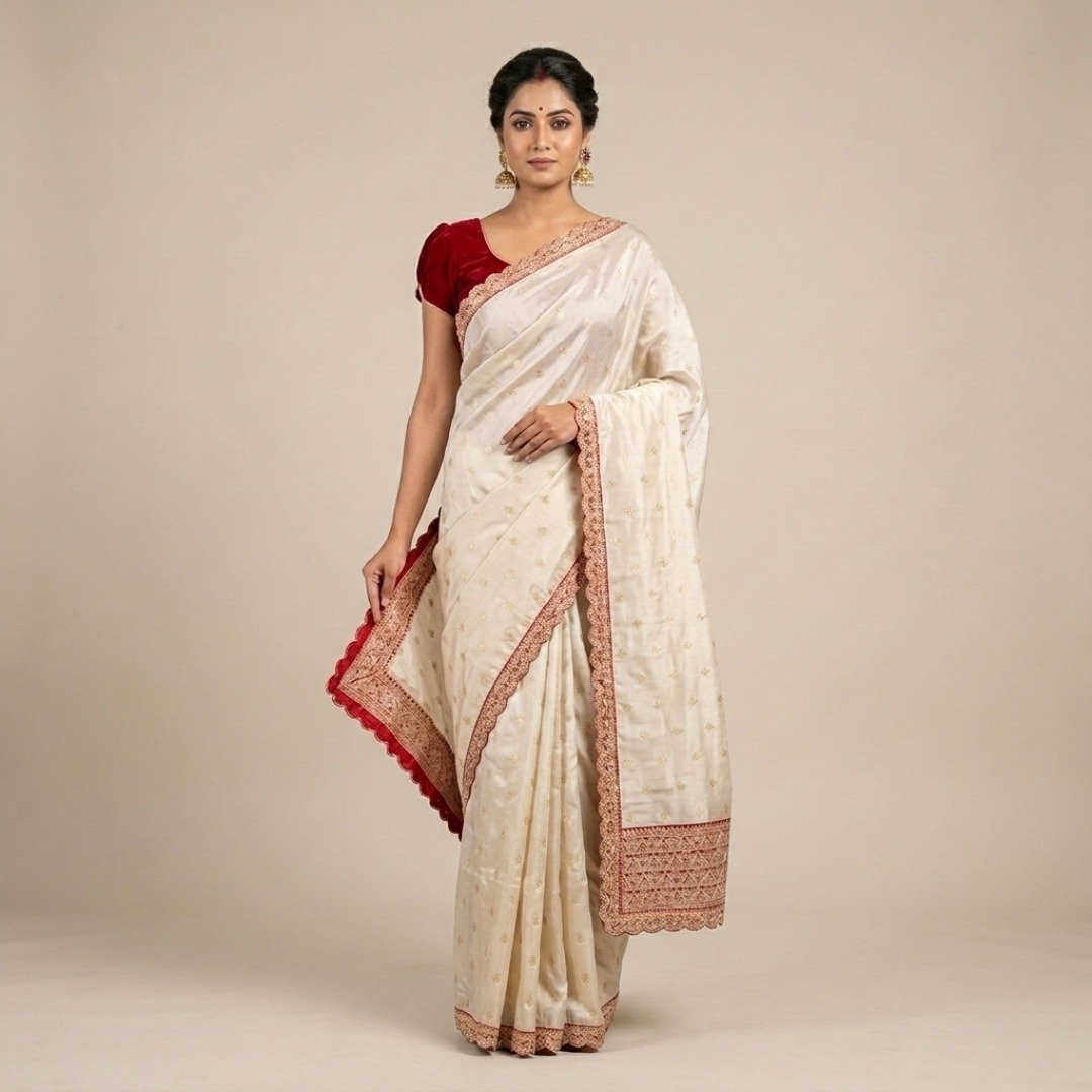 Designer Khaddi Banarasi Saree