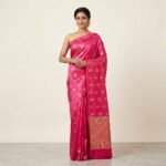 Mashru Banarasi Saree – Pink